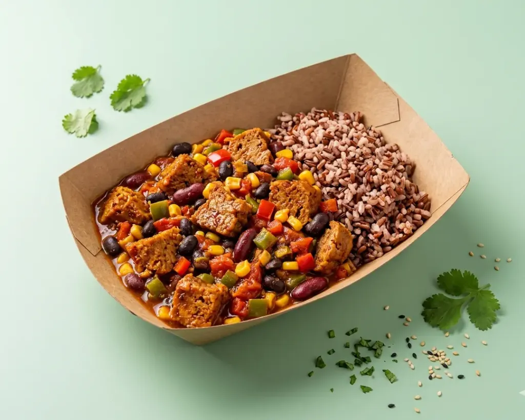 [2710] Chili végétarien , riz de camargue