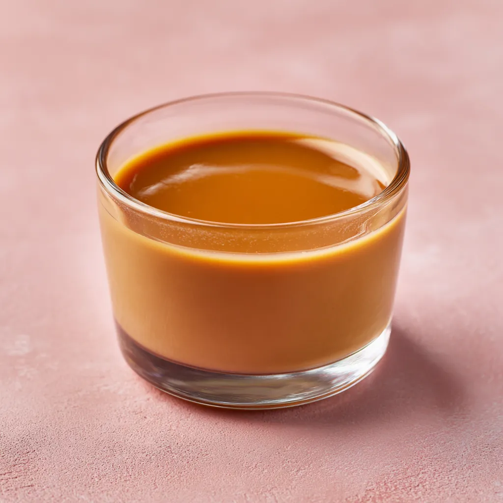 Crème caramel façon Mont-Blanc