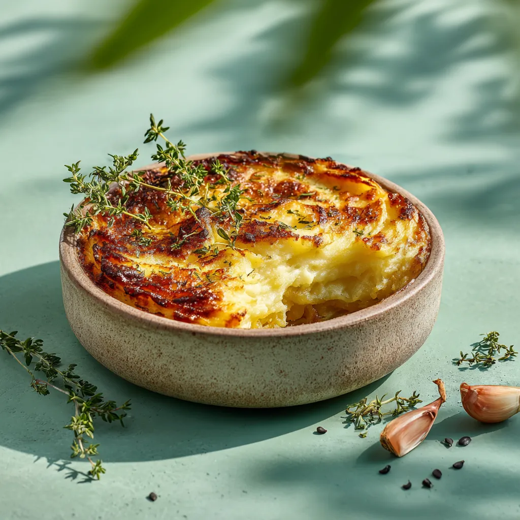 [6581] Parmentier de confit à l'échalote végé