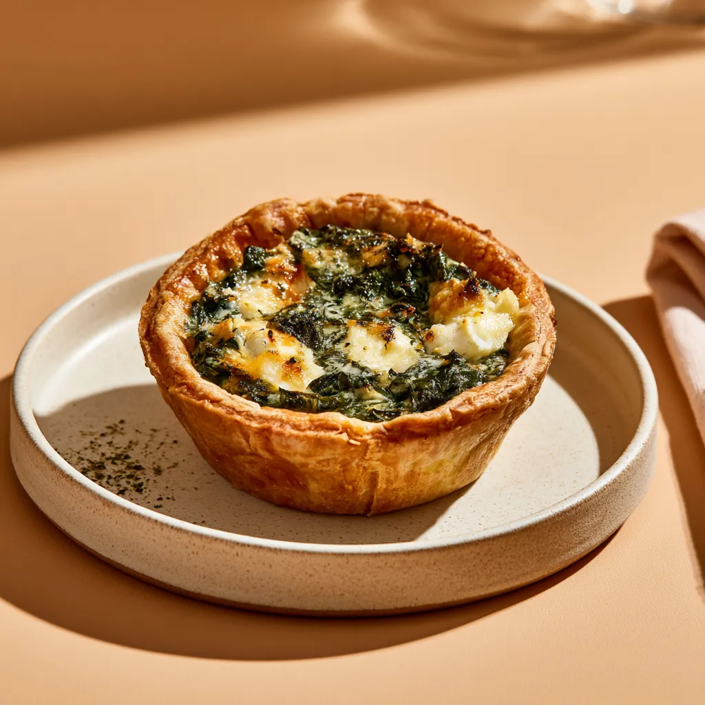 [2172] Tartelette épinard et chèvre
