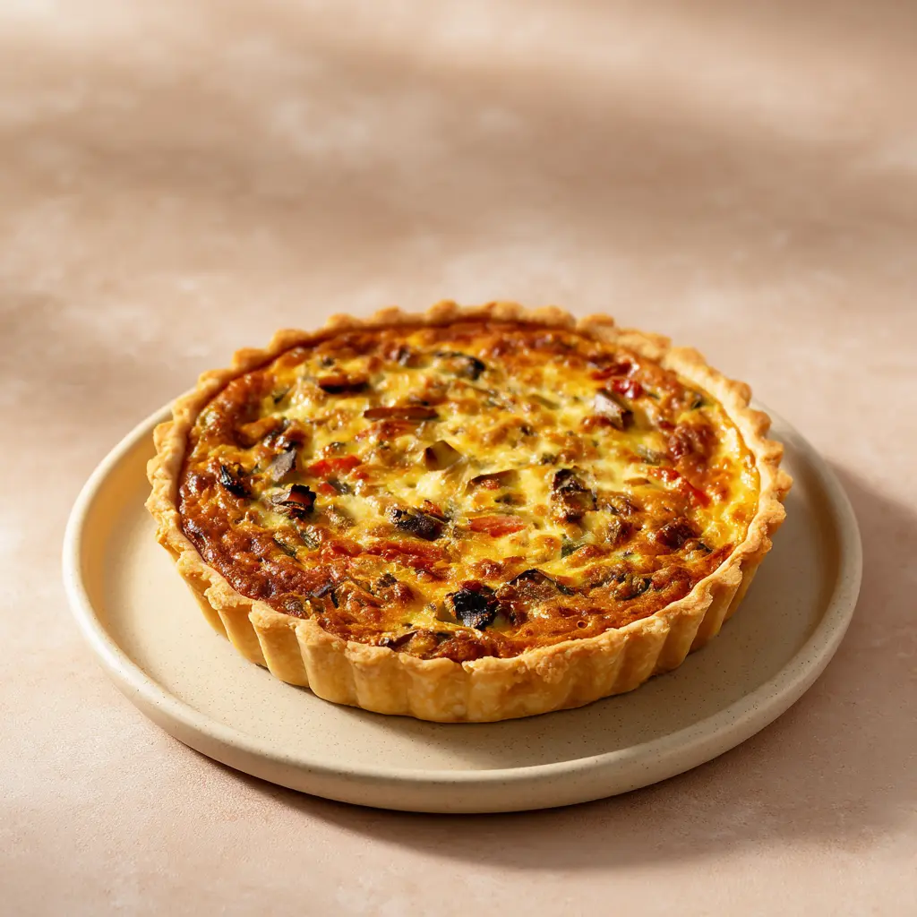 [7952] Quiche aux légumes provençaux